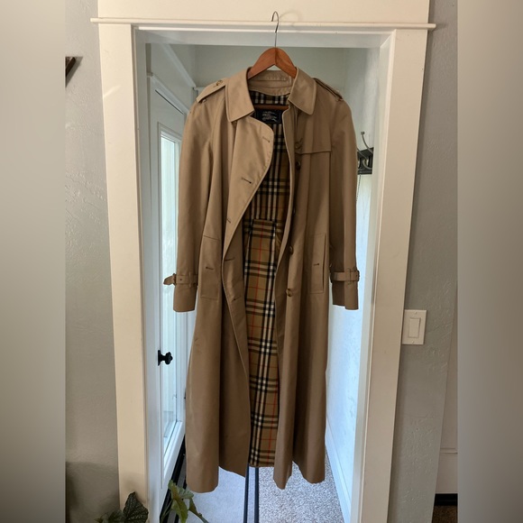 Burberry Jackets & Coats Burberrys Womens Trench Coat Vintage